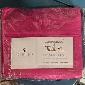 Sweet Home Collection Pink Twin XL Sheet Set